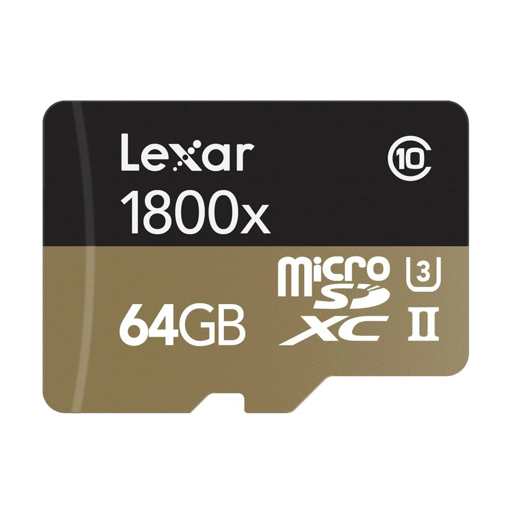 Lexar Professional 270 МБ/с./с 1800x micro SD SDHC SDXC 32 Гб 64 128 ГБ 256 карта памяти UHS II для дрона Gopro Hero Sport