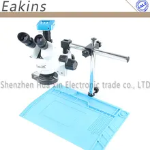 36MP 4K 25FPS HDMI USB микроскоп камера Simul-focal 3,5~ 90X непрерывный зум Тринокулярный Стерео микроскоп для ремонта чипов телефона