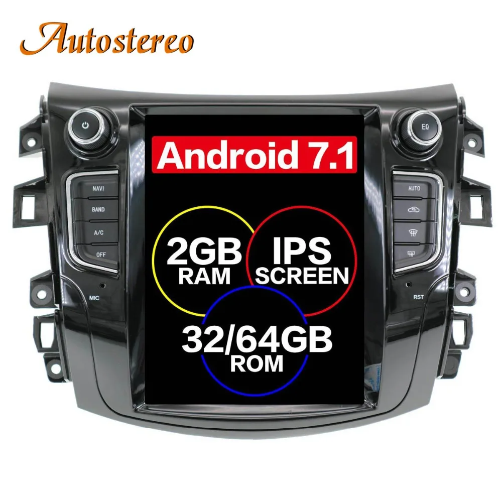 Android Tesla style Car font b GPS b font Navigation no DVD Player For NISSAN NP300