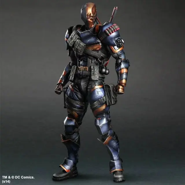 

Deathstroke PVC Action Figure Collectible Model Toy 27cm ENIX Play Arts KAI DC Comics Batman: Arkham Origins
