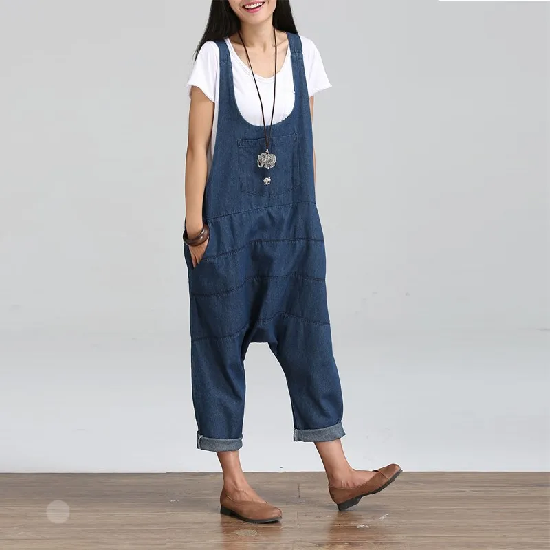 2018 Summer Autumn Dungaree Rompers Womens Jumpsuits