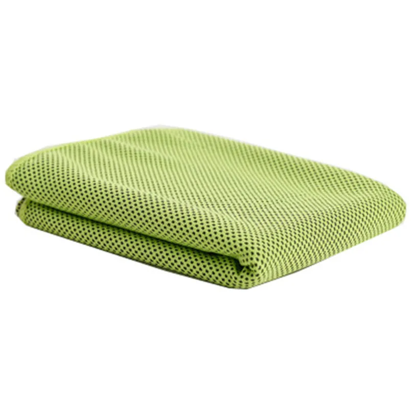 Холодное ощущение пляжное полотенце для сушки путешествия спорт для плавания банное полотенце для тела коврик для йоги Jul12 профессиональная заводская цена Прямая - Цвет: Светло-зеленый