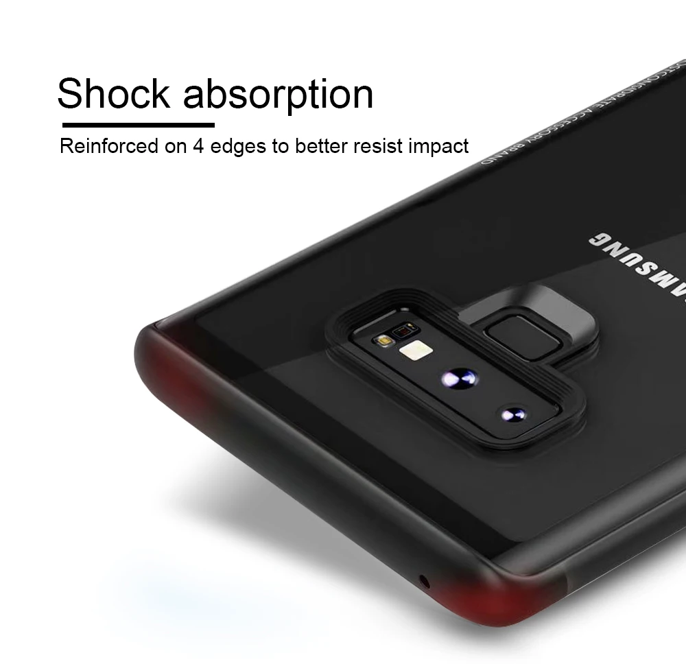 Ascromy For Samsung Note 9 Phone Case Silicone Glass Shockproof Luxury Glitter Cover For Samsung Galaxy S9 Plus Capa Accessories (3)