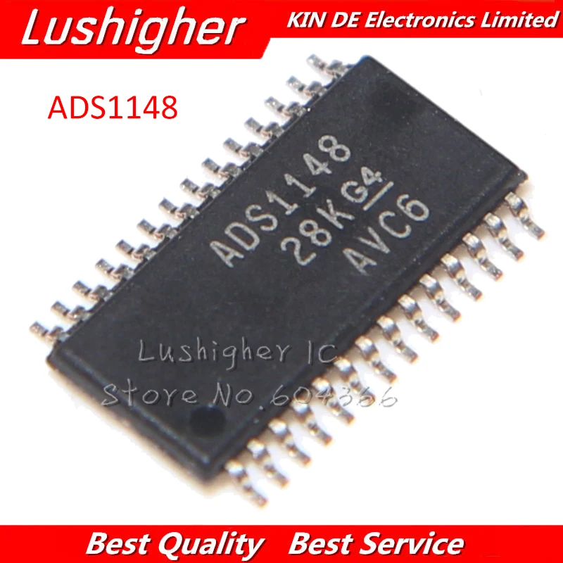 10 шт. ADS1148IPWR ADS1148 TSSOP-28 SMD ADS1148IPW | Электронные компоненты и принадлежности