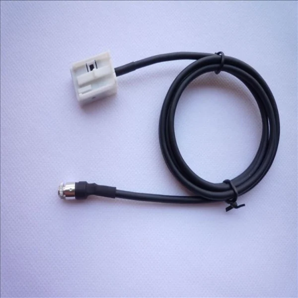 3.5 Jack AUX Auxiliary Audio Input Kit Adapter Cable for BMW E60 E61 E63 E64