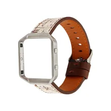 HIPERDEAL Мода кожаный ремешок замена ремешок и рамка держатель оболочки для Blaze Смарт аксессуары Apr5