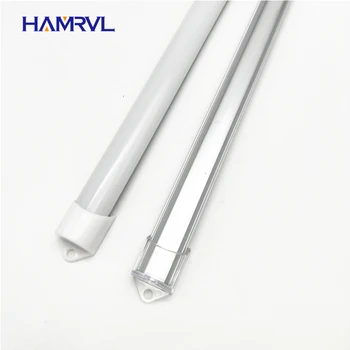 

20inch 0.5m 12mm strip led aluminium profile for bar light, aluminum channel, flat housing 5/10/20pcs milky clear cover