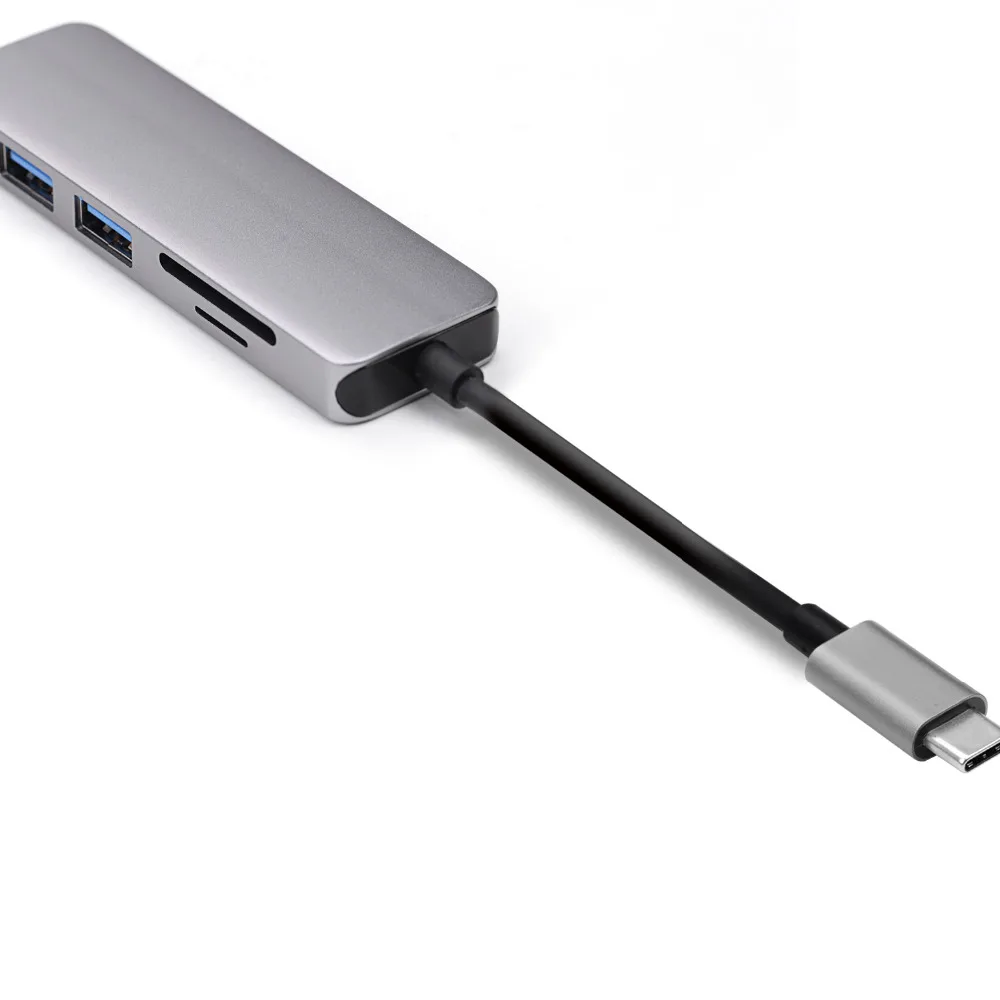 Док станция Thunderbolt 3 Usb c к HDMI/USB3.0 * 2/SD/TF Многофункциональный хаб для Mac Book Pro 2018 или
