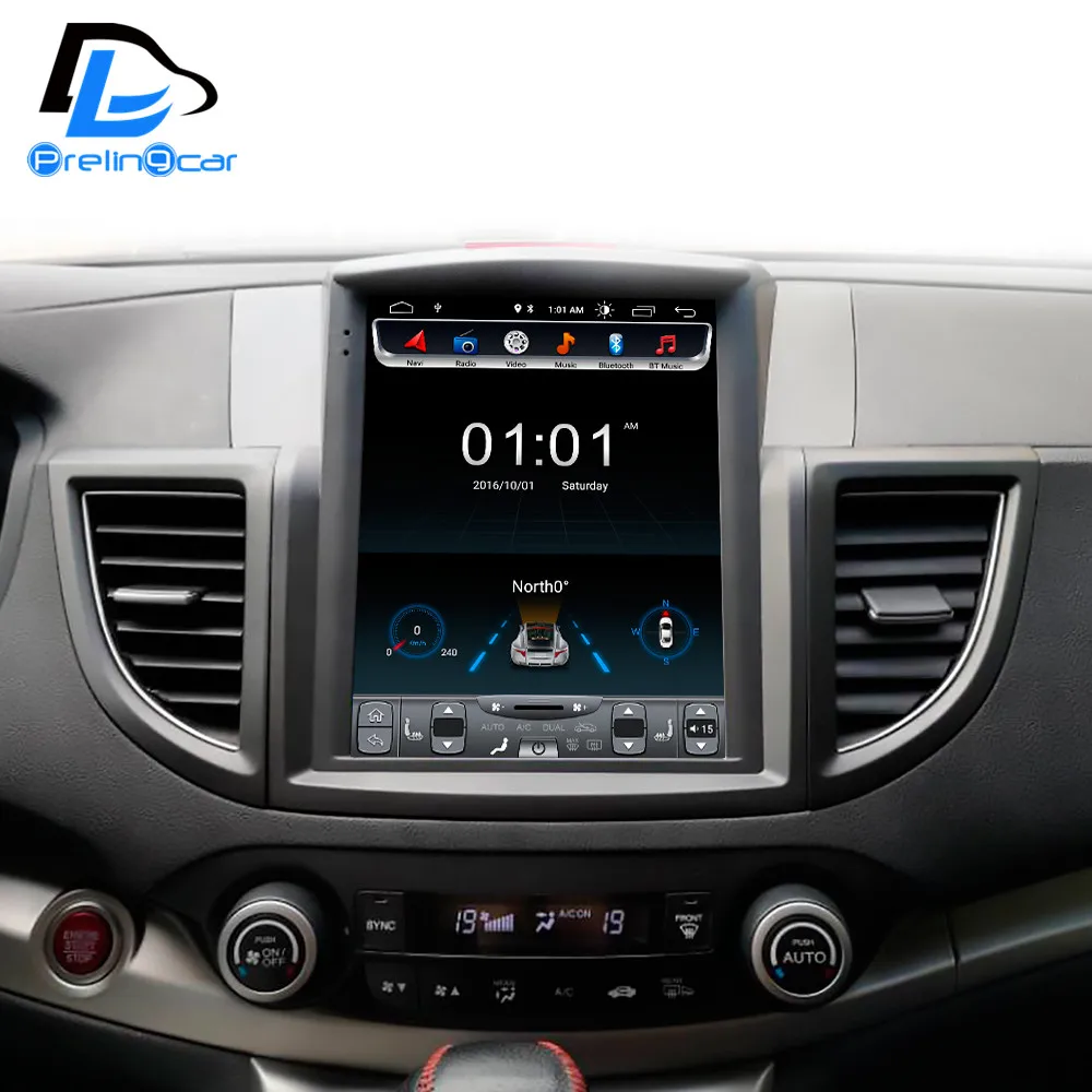 Clearance android 9.0 2G RAM car gps multimedia stereo radio player for honda CRV 2012-2015 years navigation system 5