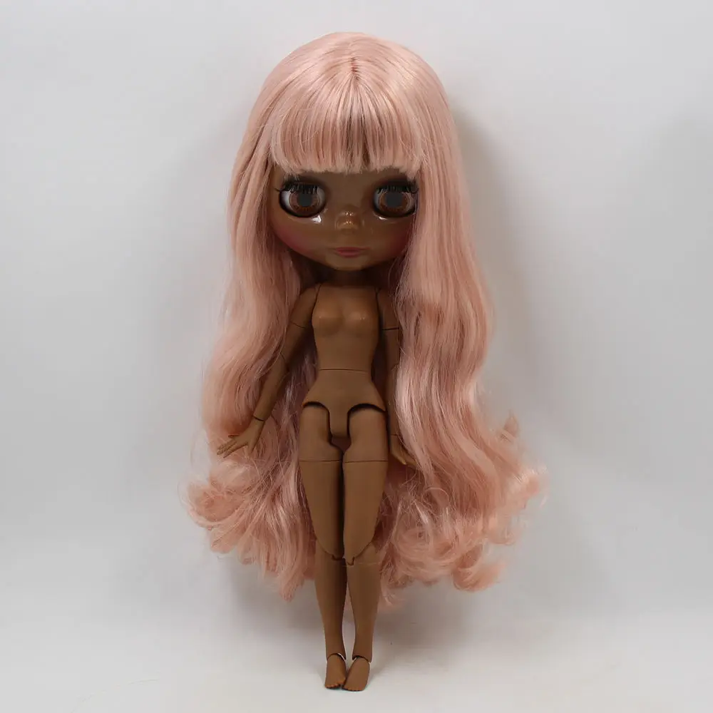 Dream fairy factory blyth кукла супер черный тон кожи Розовый мечта длинные вьющиеся волосы соединение тела BL1329