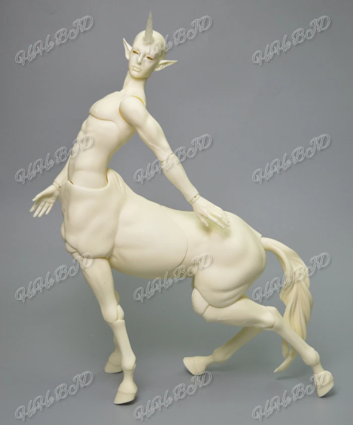 

HeHeBJD 1/3 Zinc - White Archer Horse body free eyes popular bjd gift dolls resin figures bjd manufacturer