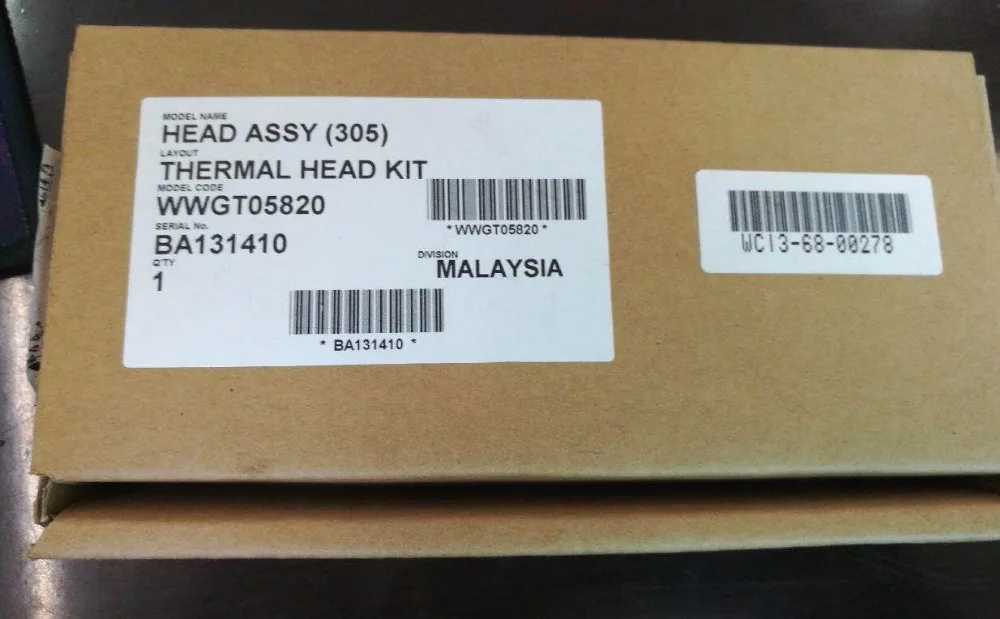 رأس الطباعة الأصلي ل CT400 CT408i الباركود الحرارية طابعة التسمية رأس الطباعة الأصلي ل CT400 CT408i الباركود الحرارية طابعة التسمية