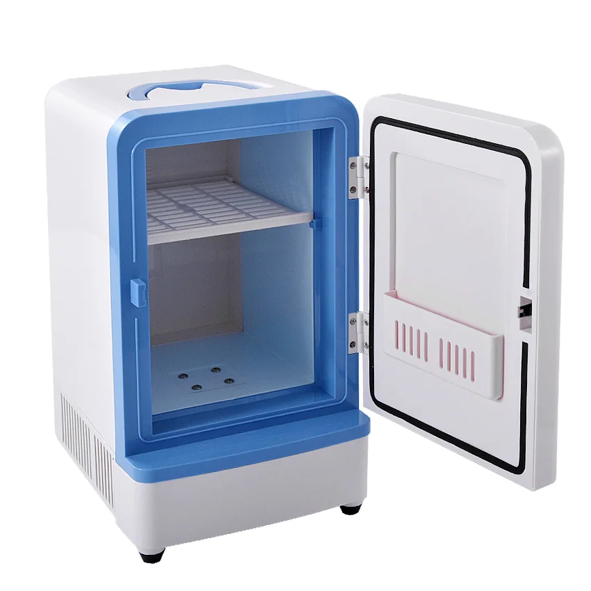 Двойной Применение 12 V 7L мини-холодильник Портативный автомобиля мульти-Функция кулер теплее путешествий дома Кемпинг автомобильный холодильник; большие размеры 36-48 Вт холодильники