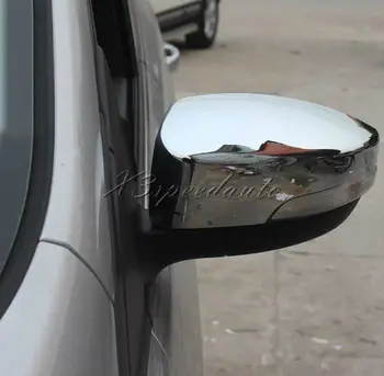 

ABS Plastic Chromed Side Door Mirror Cover For Ford Escape Kuga 2013+