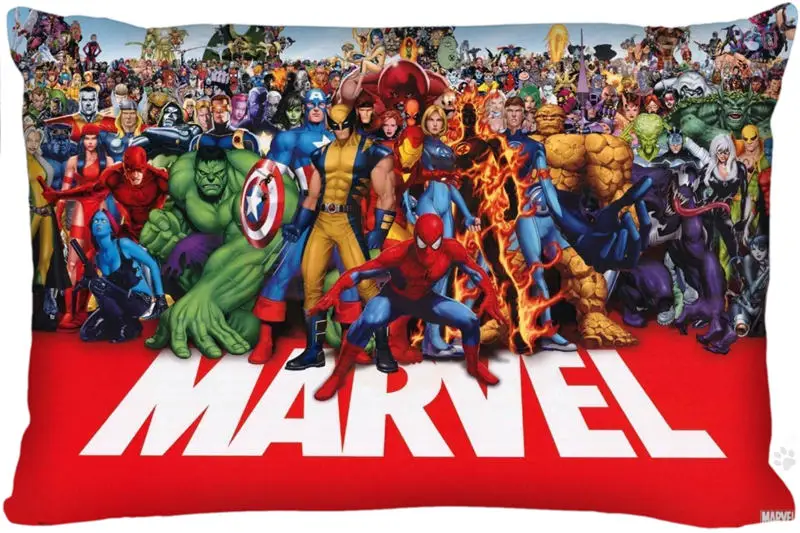 1 Наволочка marvel на заказ, наволочка с очаровательным актером, наволочки, стандартный размер, 20x30 дюймов, больше размеров - Цвет: 1