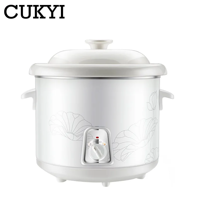 Мультифункциональная электрическая кастрюля CUKYI 215 л вт медленная приготовление