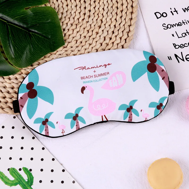 1PCS Cartoon Mayitr Unicorn Eye Mask Variety Sleep Mask Plush Eye Shade Cover Eyeshade Mask Suitable for Travel Home Plush Gift