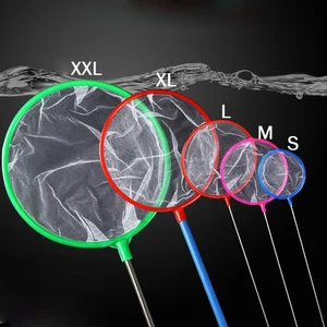 Мини-рыболовная сеть аквариумная рыбка инструмент для улова ручка Рыболовная сеть аквариумный аквариум очиститель слишком Аксессуары Круглый/прямоугольник - изображение