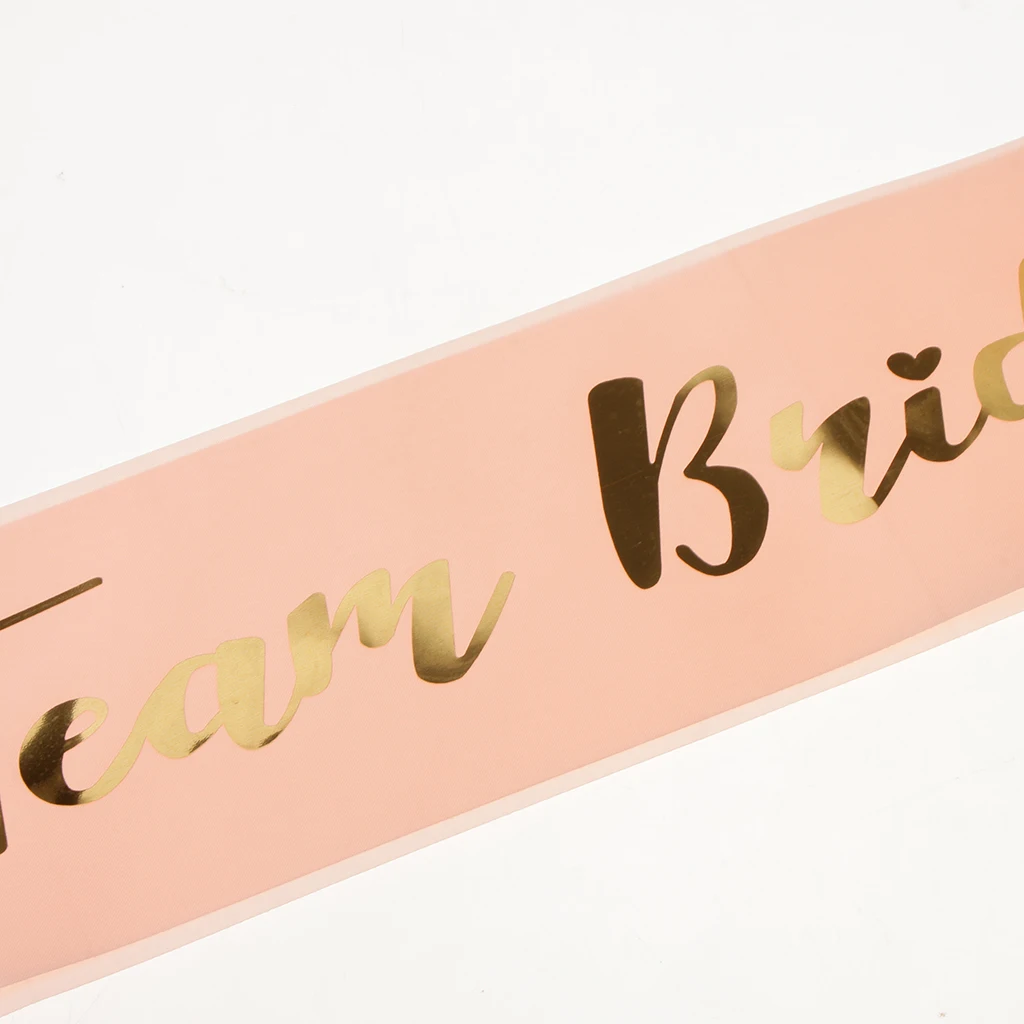 Team Bride Hens Party Sash Sashes Girls Night out Bachelorette Party Costume