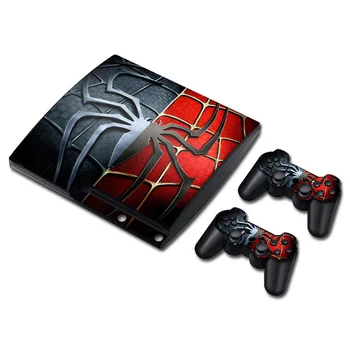 

free drop shipping beautiful design skin for ps3 slim skin -- cute cat style #TN-P3Slim-0864