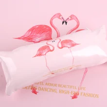 Для ногтей angnya Art подушки для рук набор лака для ногтей держатель мягкий PU кожа губка для рук Розовый фламинго дизайн салон маникюр