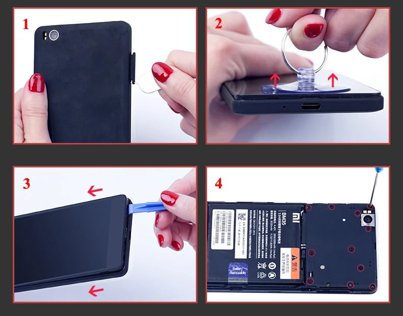 Nohon Battery For Xiaomi 4C BM35 Xiao Mi 4C Mi4C Bateria Details (08)