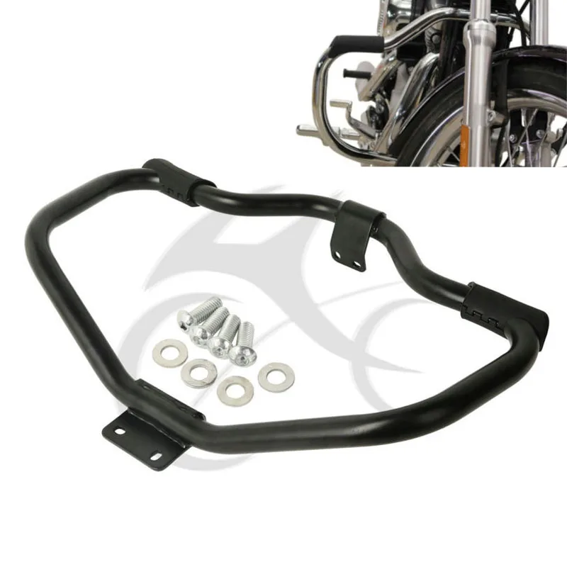 Motorcycle 1.25 Front Mustache Highway Engine Guard Crash Bar For Harley HD Sportster XL 1200 883 04-18 Iron 883 09-18 48 XL