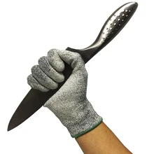 1 пара защитных перчаток устойчивые к порезам ударопрочные проволочная металлическая сетка из нержавеющей стали кухонные мяснички порезостойкие перчатки рабочие