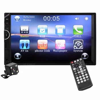 

7 Double-Din Touch Screen Car MP5 Player BT Hands-free FM Radio Remote Control auto accessorie automobiles