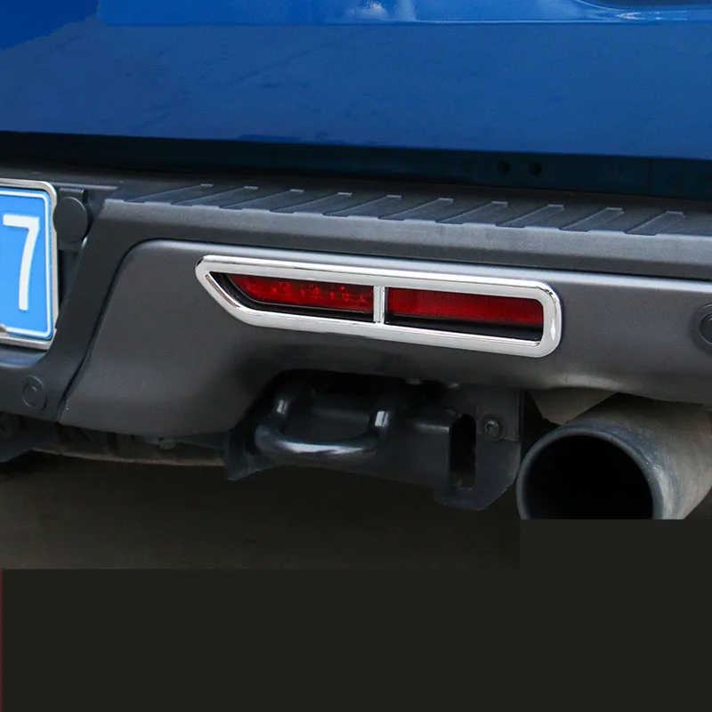 

2PCS Decorative High Quality Rear Fog Light Frame For Ford Raptor F150 2017 2018 ACA035