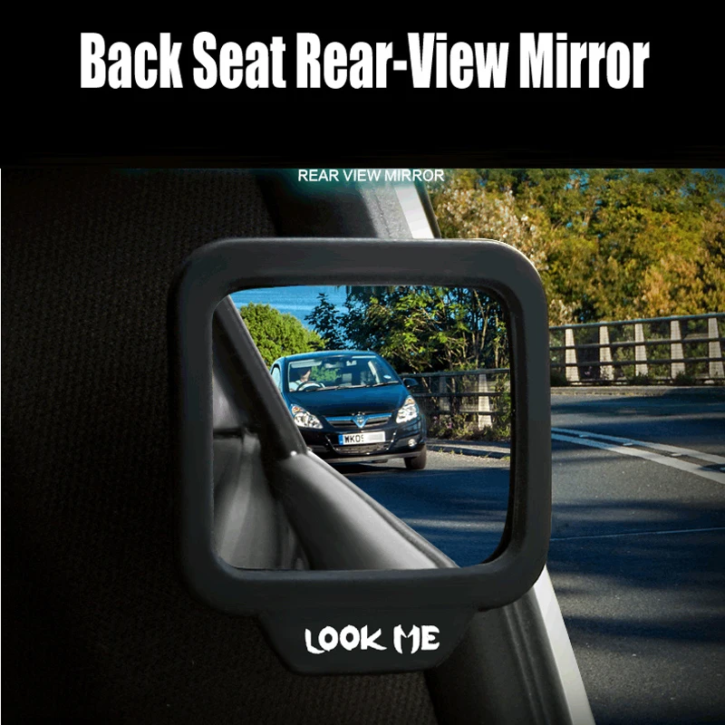 270 degree Car Safety Back Seat Suction Inner Rear View Mirror Baby Care Adjustable Angle Blind