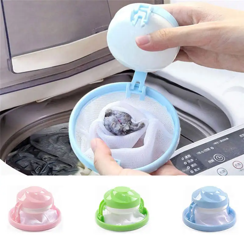 

NEW Floating Pet Fur Catcher Filtering Hair Removal Device Wool Cleaning Supplies