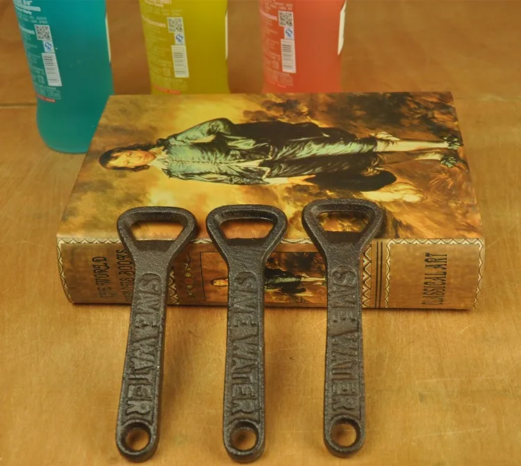 Buy 10 Cast Iron Hand Held Bottle Opener Rustic Brown