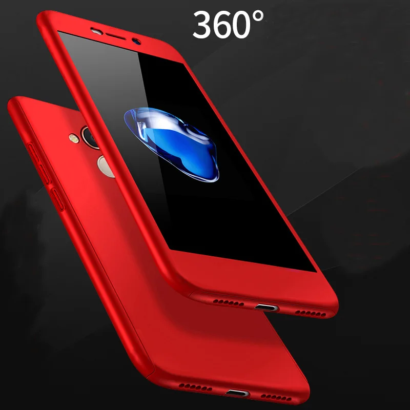 

360 Full Cover Case for Huawei Honor 6C Pro Case Phone Back Cover Funda Honor 6C Pro 5.2''
