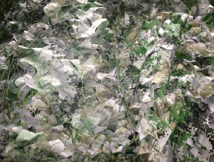 

2*3M Digital Camouflage Net hunting Camping Jungle Car Drop Netting Paintball Camo Net