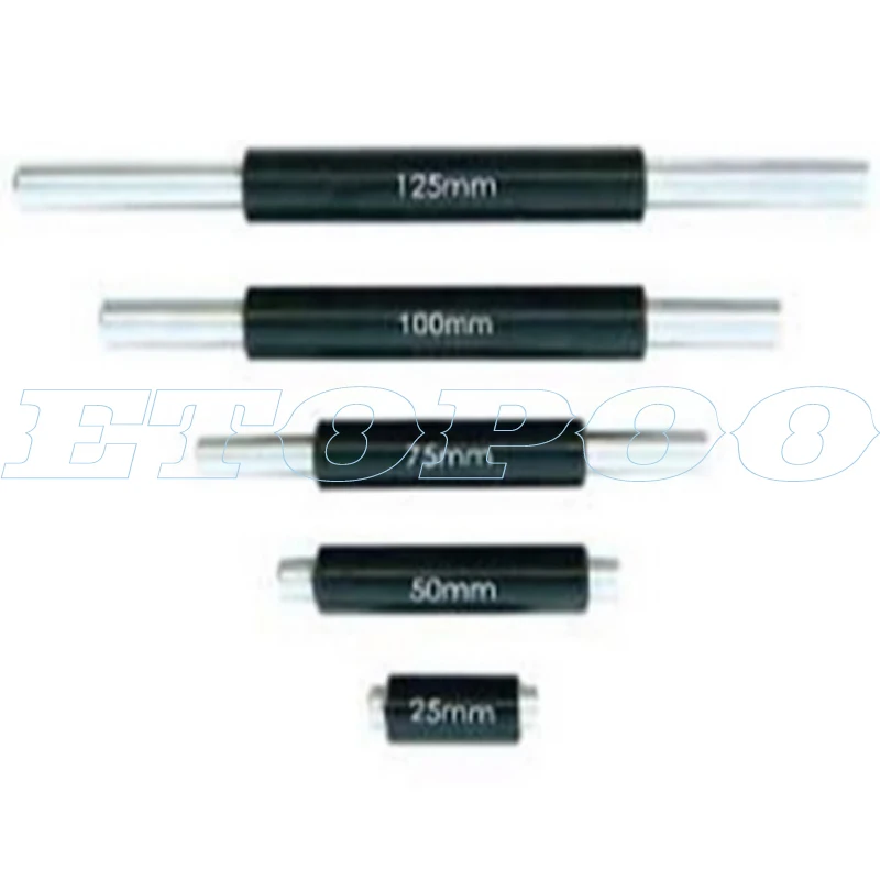 

1pcs 25-200mm calibration block rod bar gauge bar and 25mm ring gauge for caliper inner diameter outer diameter micrometer