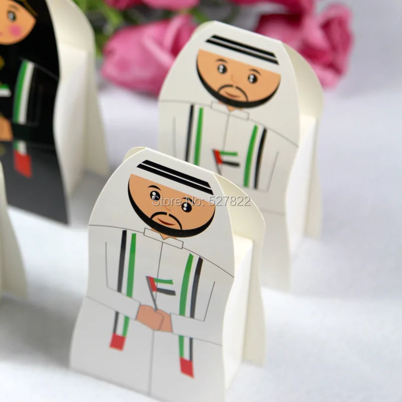 Newest 1000pcs UAE Wedding Party Candy Box Favor Gift Boxes Arabic Packaging Sweet Box Party Shower Gift Box Free shipping