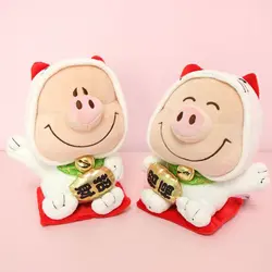 1 шт. Kawaii японская счастливая свинка Плюшевая Кукла мультфильм Животные свинка плюшевая игрушка для детей подарок на день рождения