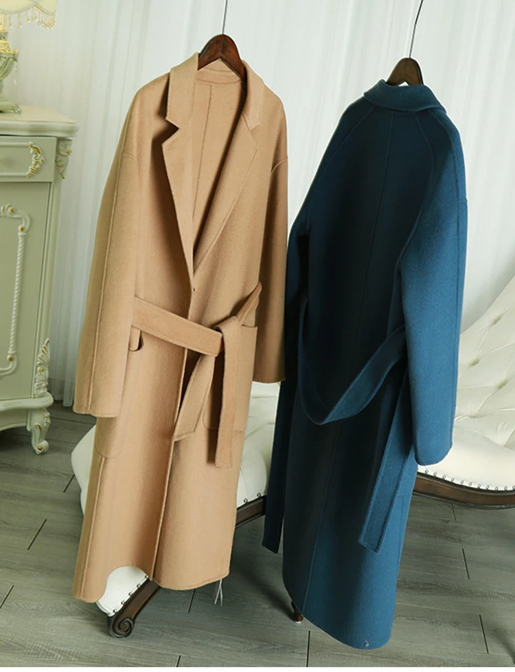 Full length wool winter coats for women on sale