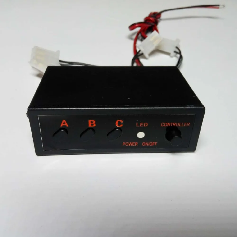 

DIY cheap wholesale DC 12V High Quality Universal LED Strobe Flash Light Flashing 3 Modes 4 channel Controller Box for 12Vcar