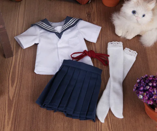 1/3 1/4 1/6 BJD Кукла SD одежда модный стиль игрушка одежда юбка+ рубашка для девочек подарок на день рождения ребенка