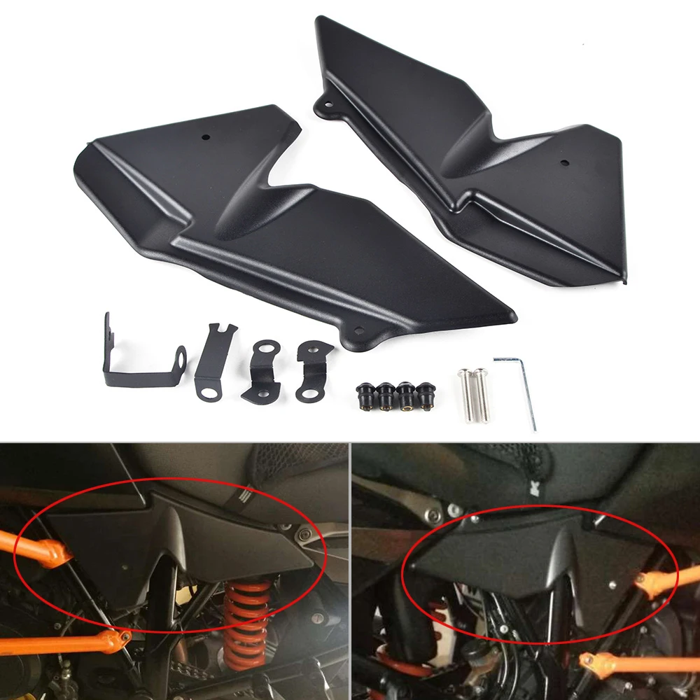 

Motorcycle Radiator Side Cover Panel Guard Protector For KTM 1050 1190 Adventure ADV 1290 Super Adventure 2015 2016
