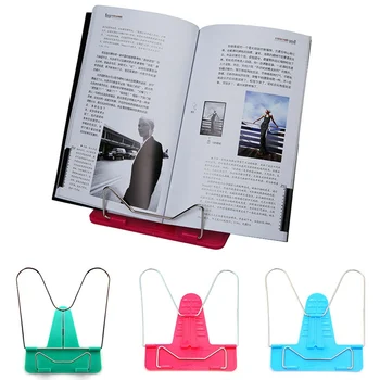 

Multifunctional Portable Reading Bookshelf Adjustable Angle Metal Book Stand Fordable Portable Document Book-Reading Holder