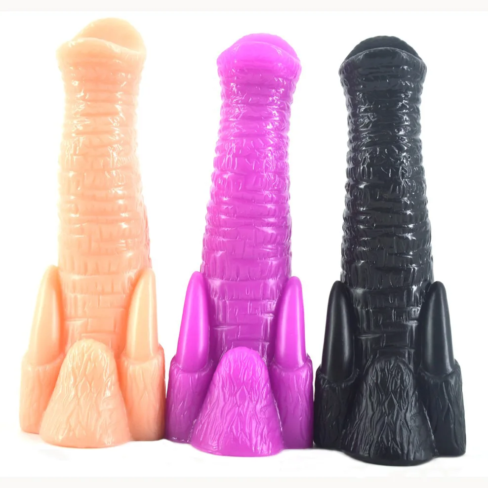 Adult Sex Toys For women Elephant Trunk Shape Flexible Penis Dick With Suction Cup Woman masturbation Dildo stimulator sextoy