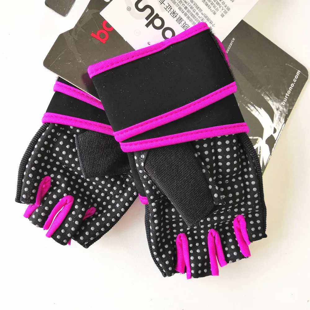  Fitness Gloves Women Gym Crossfit Bodybuilding Workout Wrist Wrap Sports Gloves for horizontal bar 