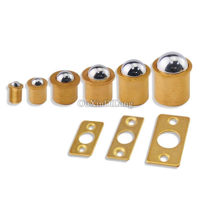 High Quality 100PCS Solid Brass Cabinet Catches Ba...