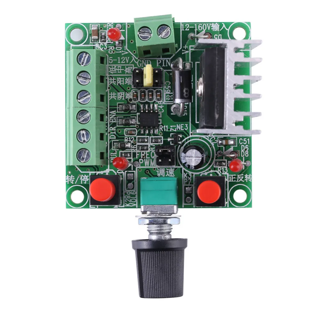 Regolatore di Velocità del Motore CC Scheda del Regolatore di Velocità del Generatore di Segnali a Impulsi PWM Dimmer Regolatore di Tensione CC 15-160 V/5-12 V Controller del Motore Passo-passo Regolatore di Velocità del Motore CC Scheda del Regolatore di Velocità del Generatore di Segnali a Impulsi PWM Dimmer Regolatore di Tensione CC 15-160 V/5-12 V Controller del Motore Passo-passo