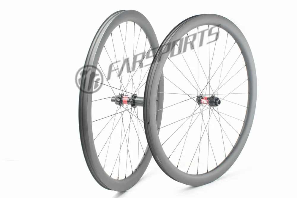 FSC40CM-30T-DSL Farsports gravel Велокросс колеса 30 Вт* 40D карбоновые колеса дисковый тормоз шоссейные колеса карбоновые колеса для велосипеда