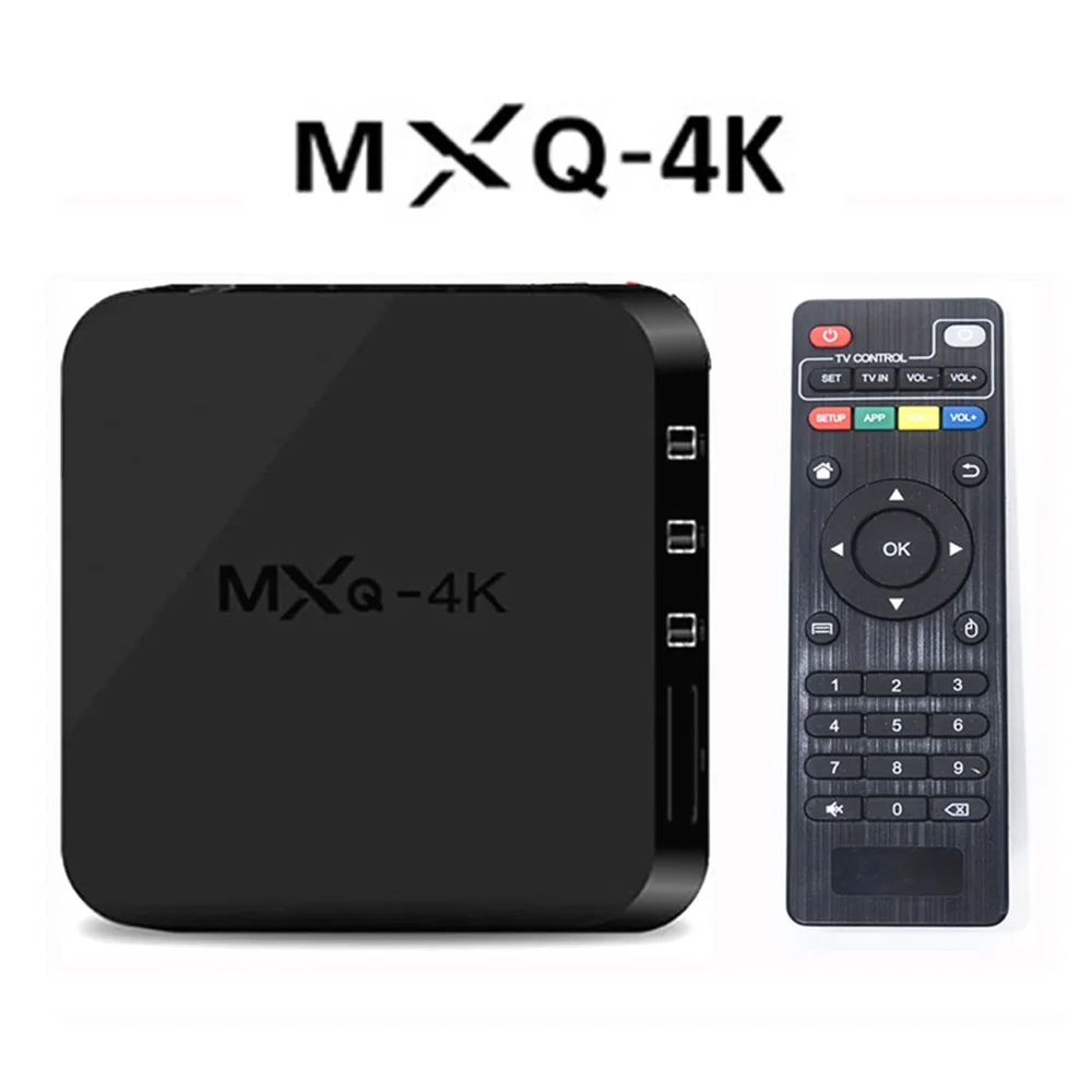VHXSIN MXq 4K 5 шт./лот ТВ коробка ALLWINNER H3 Процессор 1 ГБ 8 IPTV Set Top Box Google Play H.265 Android 7 OTT