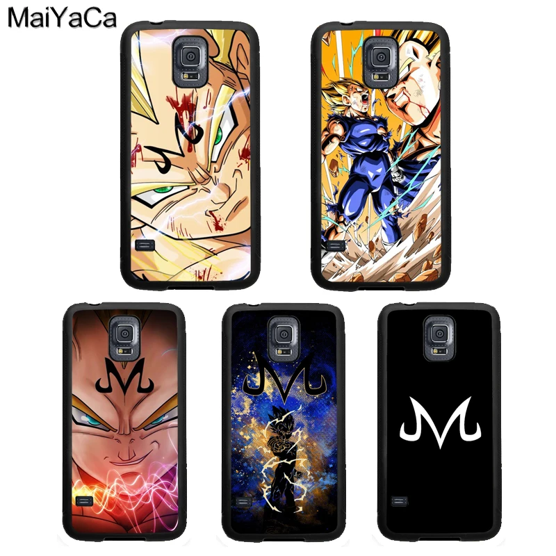 

MaiYaCa Majin Vegeta Rubber Case For Samsung Galaxy S4 S5 S6 S7 Edge S8 S9 S10 Plus Lite Note 9 8 5 4 TPU Cover Coque